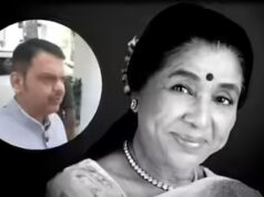 Il CM del Maharashtra Devendra Fadnavis piange la scomparsa di Asha Bhosle