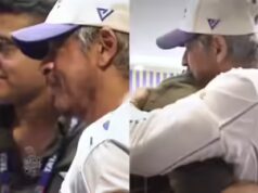 SRK, l’abbraccio di Saurav Ganguly lascia web sgorgato: VIDEO