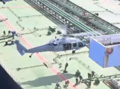 Le forze statunitensi abbordano una nave collegata all’Iran tra le interdizioni sulle navi