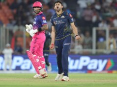 Arriva la stella Ashok Sharma a 154,2 km/h, segnando la consegna più veloce nell’IPL 2026. Guarda