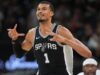 Wembanyama degli Spurs attivo contro i Mavericks