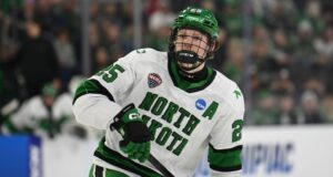 Le fiamme ingaggiano il difensore del North Dakota Abram Wiebe