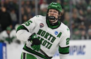 Le fiamme ingaggiano il difensore del North Dakota Abram Wiebe