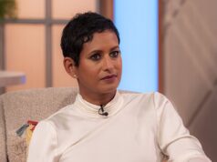 Naga Munchetty, conduttrice della BBC Breakfast, è rimasta “contusa, malconcia e sanguinante” dopo aver subito un “brutto” infortunio durante la corsa