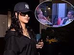 Rihanna mantiene un profilo basso con berretto e occhiali da sole mentre emerge per la prima volta dal teso momento del Met Gala con A$AP Rocky
