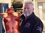 Il pettorale del Met Gala di Kim Kardashian è stato realizzato in un storage per auto del Kent da un verniciatore a spruzzo chiamato Martyn che aveva giurato di mantenere il segreto