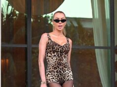 Olivia Attwood opta per le vibrazioni hollywoodiane della vecchia scuola in un physique leopardato da £ 1,6k mentre esce a Miami – mentre il “fidanzato” Pete Wicks mostra apprezzamento per i suoi scatti impertinenti