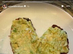 David Beckham onora le rigide regole dietetiche di Victoria preparandole la colazione base con avocado e pane tostato, dopo aver rivelato che lei mangia gli stessi pasti ogni giorno da 30 ANNI