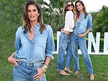 Cindy Crawford, 60 anni, mostra il suo splendore giovanile mentre si unisce alla figlia Kaia Gerber, 24 anni, all’evento denim