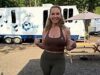 Josie Gibson mostra la sua figura snella in abiti sportivi attillati dopo aver speso £ 7.000 in liposuzione per farsi rimuovere il 45% del braccio durante la battaglia contro il lipoedema