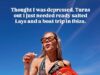 Kate Lawler, 46 anni, mette in mostra i suoi addominali incredibilmente tonici mentre balla in un minuscolo bikini durante un viaggio in yacht inondato dal sole a Ibiza