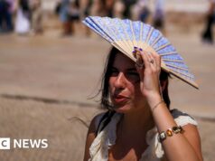Il Portogallo batte il file del giorno di maggio più caldo mentre l’Europa soffoca per l’ondata di caldo