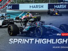 L’orario di inizio del GP di Miami è stato spostato prima a causa della minaccia di tempesta