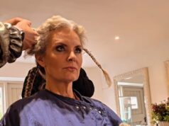 Tracy Shaw di Coronation Road cube “addio ai capelli pazzi” nell’aggiornamento sulla cura del cancro