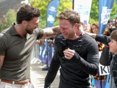 Olly Murs se ne andò in lacrime dopo aver completato la sfida Soccer Help di 249 miglia