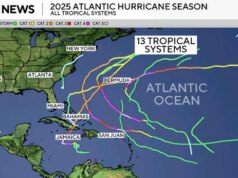 Guarda dal vivo: annunciate le previsioni della NOAA per la stagione degli uragani nell’Atlantico del 2026