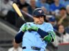 Blue Jays DH George Springer parte dopo HBP