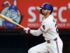 Rangers OF Brandon Nimmo ogni giorno con una distorsione alla caviglia