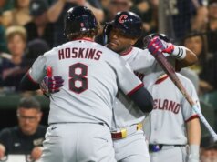 Rhys Hoskins e Chase DeLauter sono i migliori A dei Guardiani