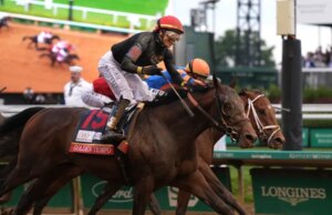 Golden Tempo sale in ritardo per superare Renegade per il 152esimo Kentucky Derby