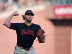 Landen Roupp, Giants intenti advert abbattere i Dodgers