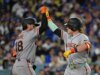 Eric Haase segna 2 HR, i Giants battono di nuovo i Dodgers
