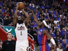 I Cavs si radunano tardi per forzare l’OT, ribaltando i Pistons per il 3-2