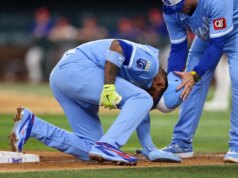 Maikel Garcia dei Royals 3B esce per un infortunio al tendine del ginocchio