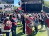 La vittoria celebrata nel grande centro città di Montréal