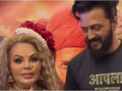 Raja Shivaji: 6 concorrenti di BB Marathi partecipano alla première del movie