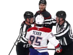 Punizione advert Alexandre Texier: le Canadien semble l’avoir échappé belle