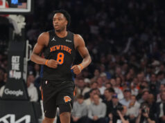 NBA: OG Anunoby non si è ancora allenato del tutto, ma i Knicks hanno tempo