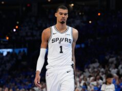 Playoff NBA: Wembanyama deluso dopo la caduta degli Spurs contro i Thunder