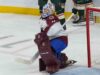 Insegue selvaggiamente Wedgewood di Avalanche nel secondo periodo di Gara 3