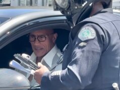Dwayne Johnson fermato dalla polizia dopo aver partecipato alla cerimonia della Stroll of Fame