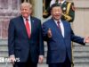 Adulazione e fanfara quando Trump ha dato il benvenuto alla Cina, ma restano questioni spinose