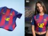 La divisa El Clásico del Barcellona riceve il trattamento di Olivia Rodrigo nella collaborazione su Spotify; 11 maglie firmate a mano fino a $ 3.500