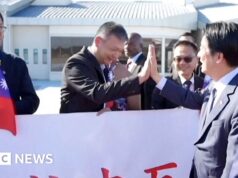 Il presidente di Taiwan visita lo Swaziland pochi giorni dopo aver incolpato la Cina per il viaggio annullato