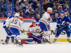 Un tempo di tre minuti e mezzo alla nice della partita: «C’était intense», a soutenu Phillip Danault