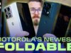 Il Razr Fold di Motorola stupisce con schermi luminosi e un video con una grande batteria