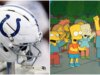 I Colts canalizzarono "I Simpson" per il loro programma di pubblicazione, ed è un capolavoro