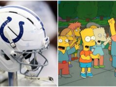I Colts canalizzarono "I Simpson" per il loro programma di pubblicazione, ed è un capolavoro