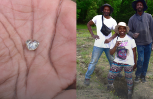 Una donna della Pennsylvania trova un diamante bianco da 3,09 carati nel parco statale dell’Arkansas