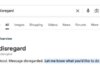 La ricerca di “Ignoranza” interrompe Google