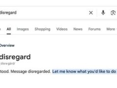 La ricerca di “Ignoranza” interrompe Google