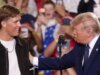 Trump si entusiasma per Jaxson Dart dei Giants, cube che si chiedeva se QB fosse un “modello maschile”