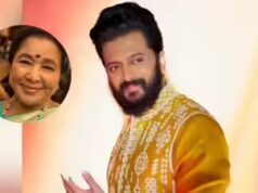 La star di “Raja Shivaji” Riteish ricorda Asha Bhosle