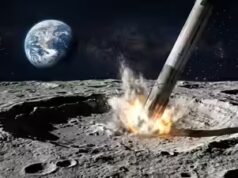 Gli scienziati affermano che il razzo Falcon 9 di SpaceX colpirà la Luna a 5.400 miglia all’ora