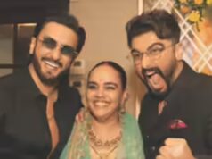 Ranveer & La presenza di Arjun al matrimonio di Shanoo Sharma sembra i giorni di “Gunday”.