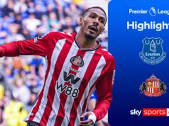 Il Sunderland aumenta le speranze europee vincendo sull’Everton